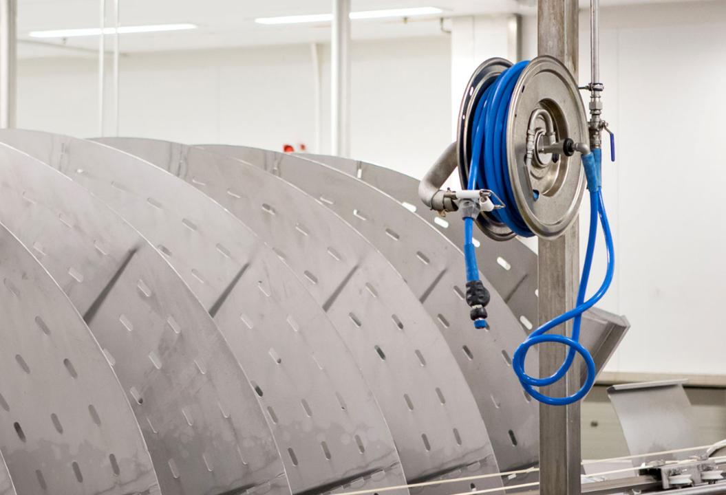 Automatischer Schlauchaufroller Automatischer Schlauchaufroller