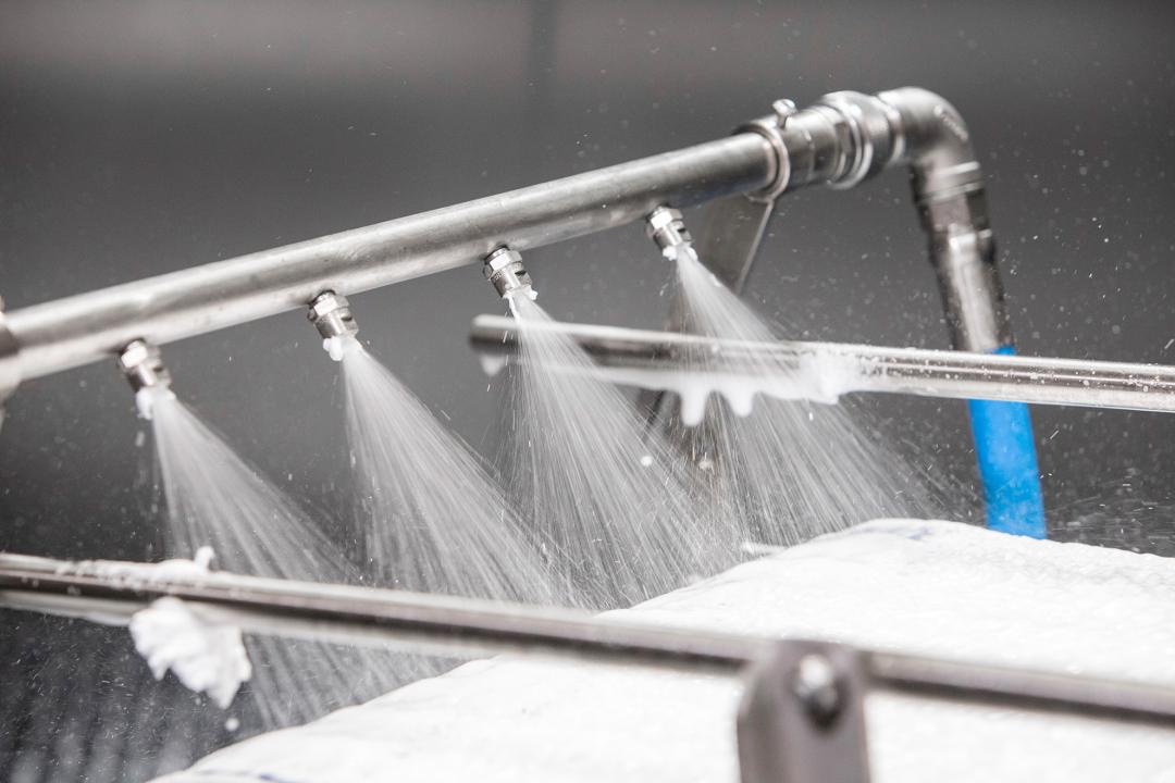 Reinigung von Förderbändern Reinigung von Förderbändern