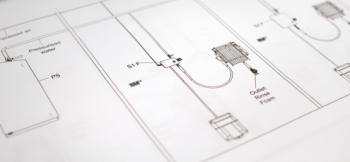 Dezentrale Installation, Wand Dezentrale Installation, Wand