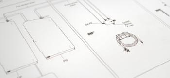 Zentrale Installation, Wand Zentrale Installation, Wand